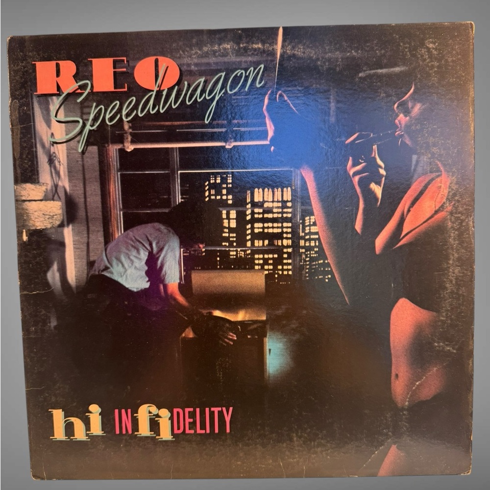 REO SPEEDWAGON Hi Infidelity 1980 LP Original VINYL Album EPIC Records